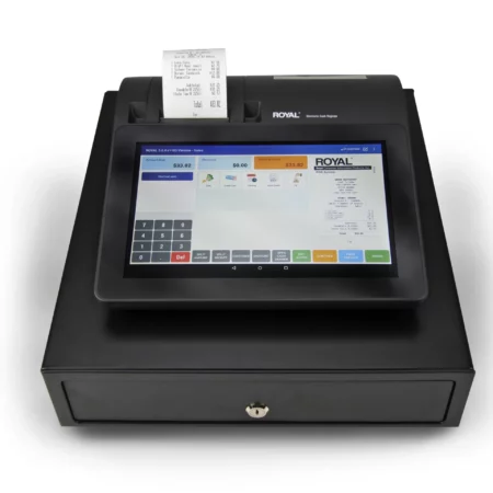 Sistema de Punto de Venta Royal POS1500 con Pantalla Táctil de 10 pulgadas e Impresora Térmica Integrada