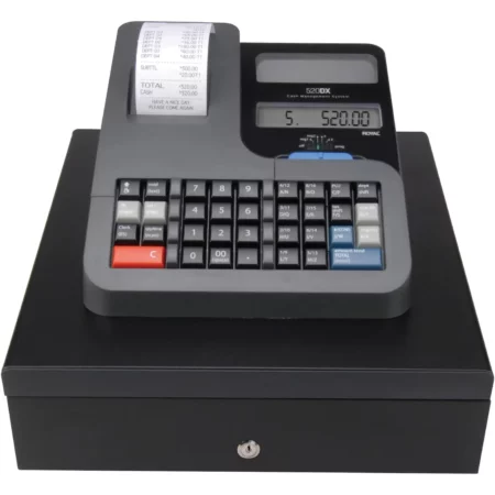 Royal Consumer 520DX Caja Registradora Electrónica con Pantalla LCD y Cajón de Efectivo