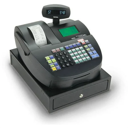Caja Registradora Electrónica Royal Alpha 1000ML con Pantalla LCD y Funciones Avanzadas
