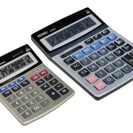 Paquete de Calculadoras Royal OFFICE PACK CA700A/CE250 con Modelos de Escritorio y Compacto